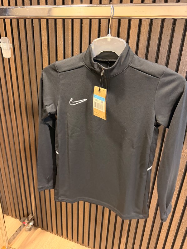 NIKE Academy peysa hálfrennd svört