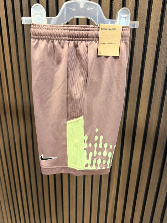 NIKE Mbappe stuttbuxur brúnar