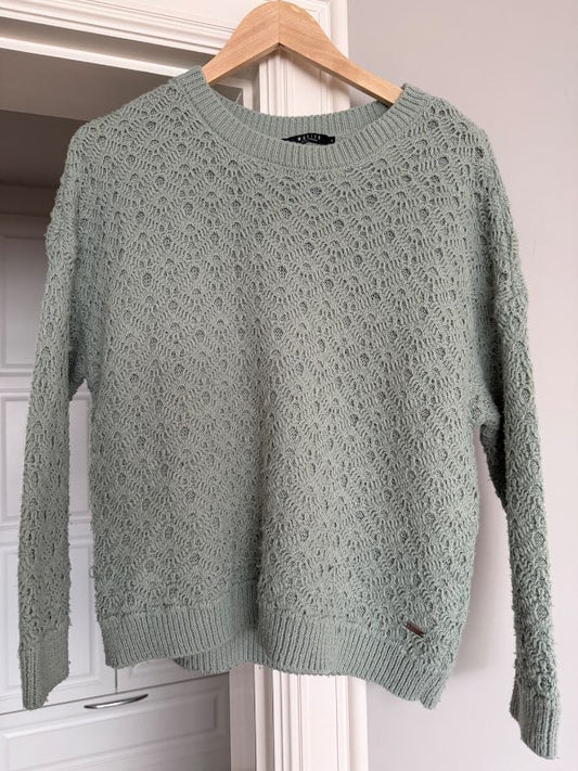 Pastelgræn peysa mohito