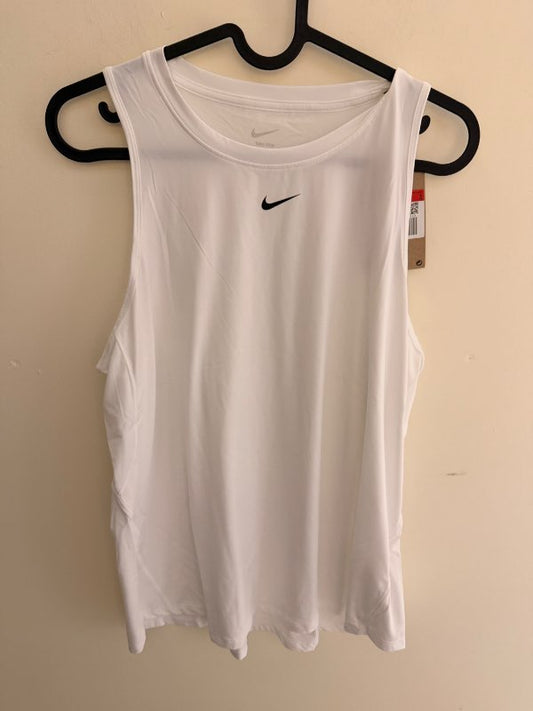 NIKE Hlýrabolur hvítur