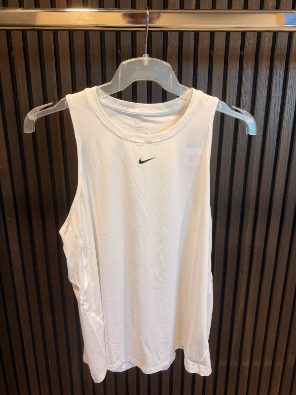 NIKE One Hlýrabolur hvítur