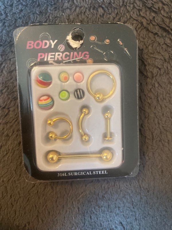 Body piercing stainless steel