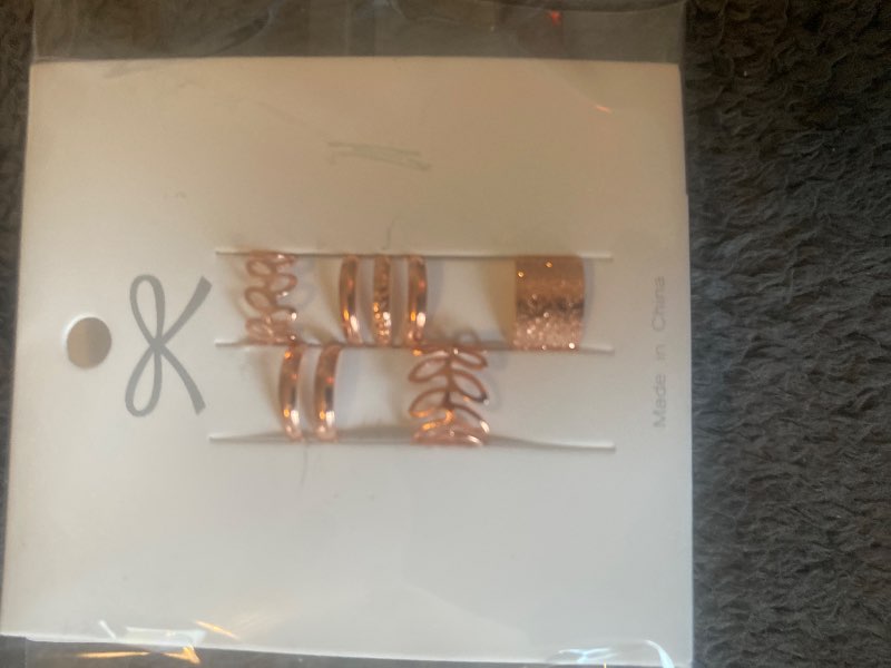 Ear cuffs rose