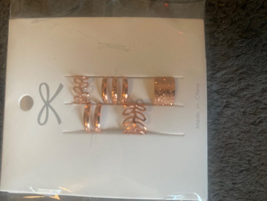 Ear cuffs rose