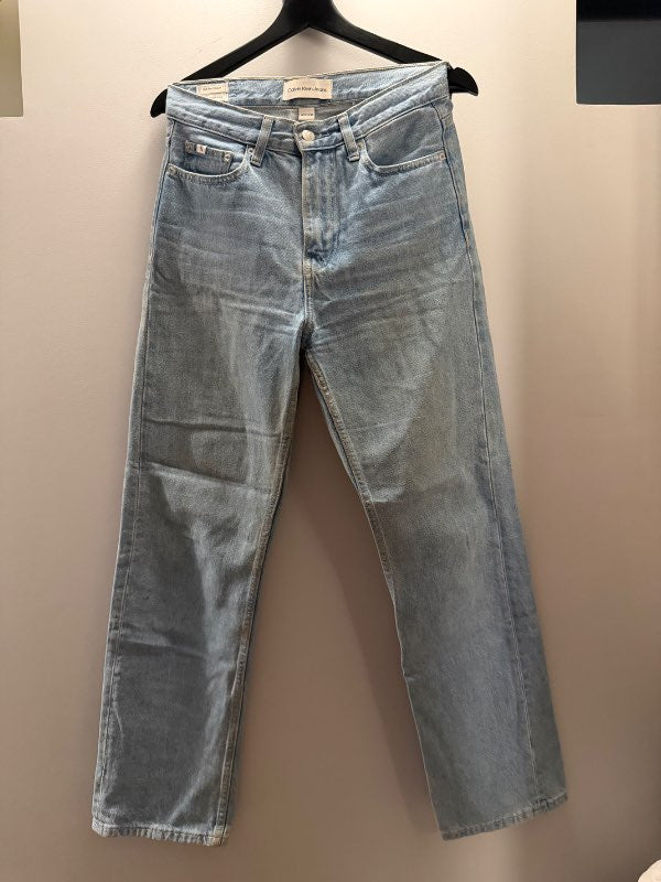 Calvin Klein gallabuxur / high rise straight
