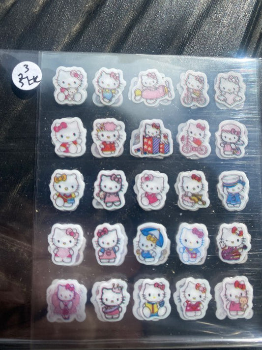 3stk pimple plástrar Hello Kitty