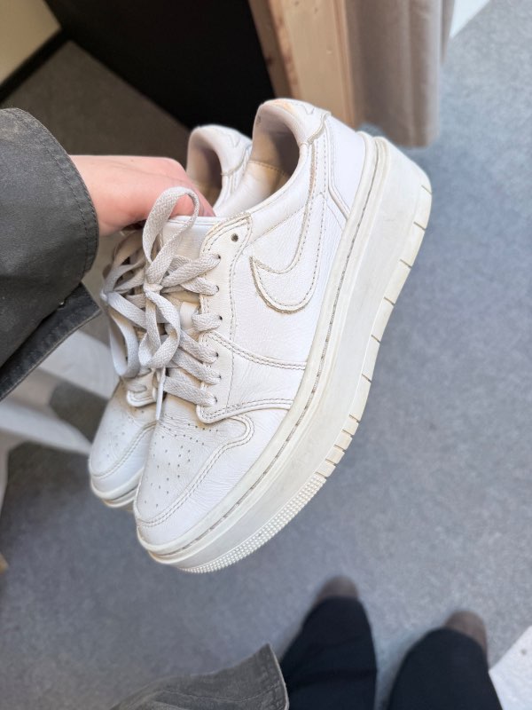 Nike skór hvítir