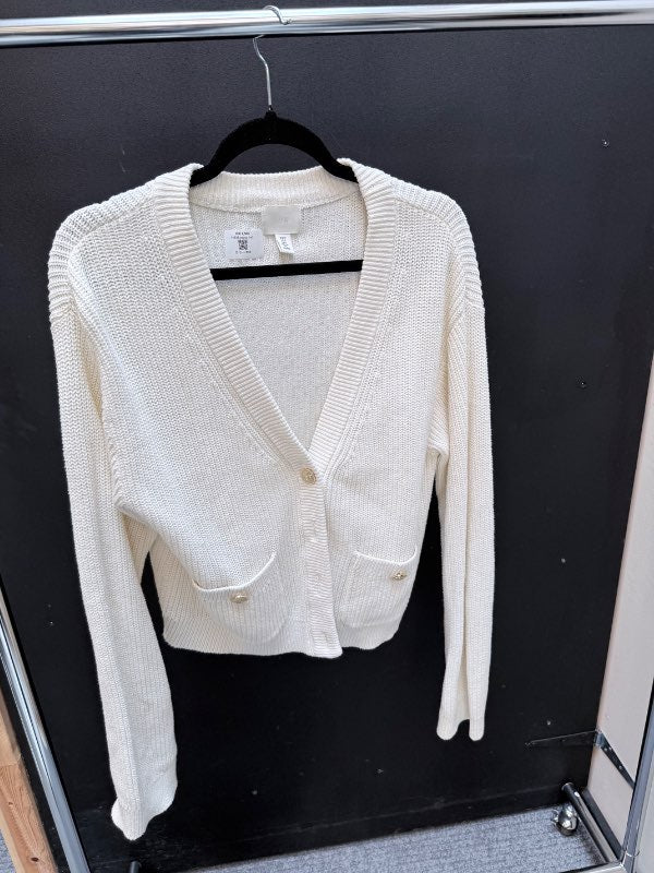 H&M peysa hvít