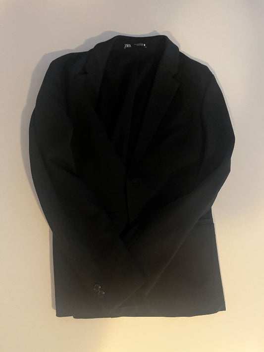 Zara herra blazer-svartur