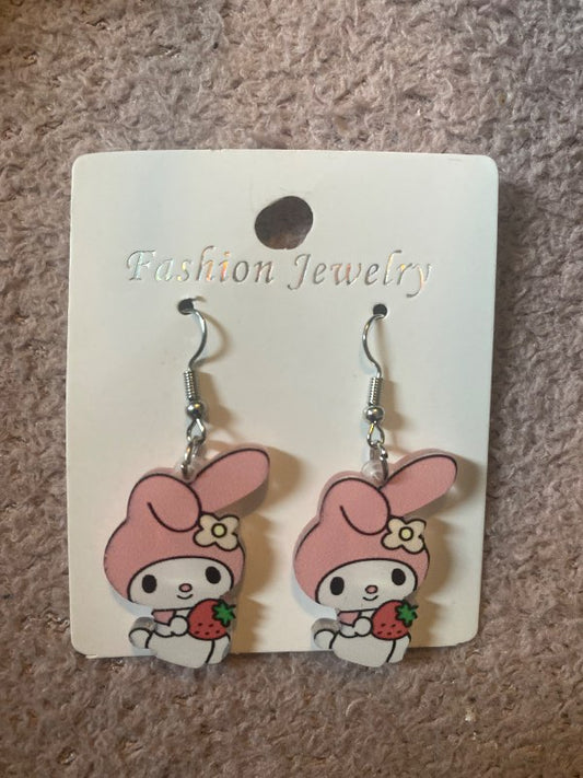 Hello Kitty eyrnalokkar Nýjir