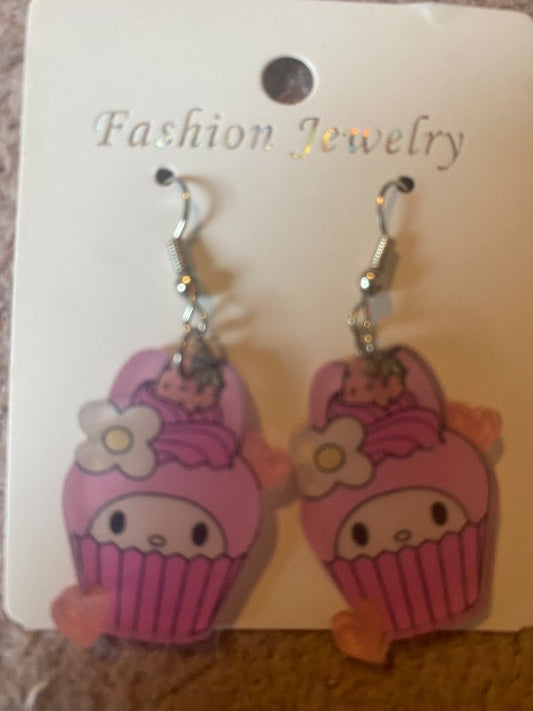Hello Kitty eyrnalokkar nýjir