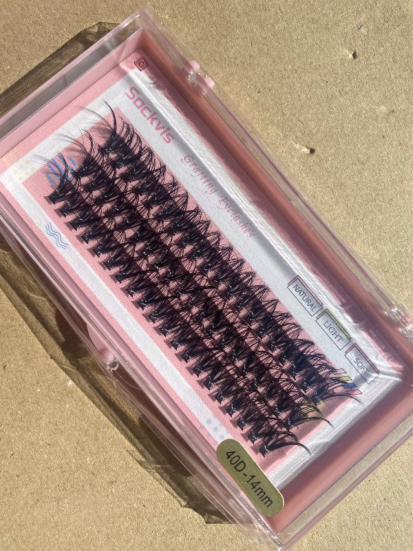 Clusters eyelashes