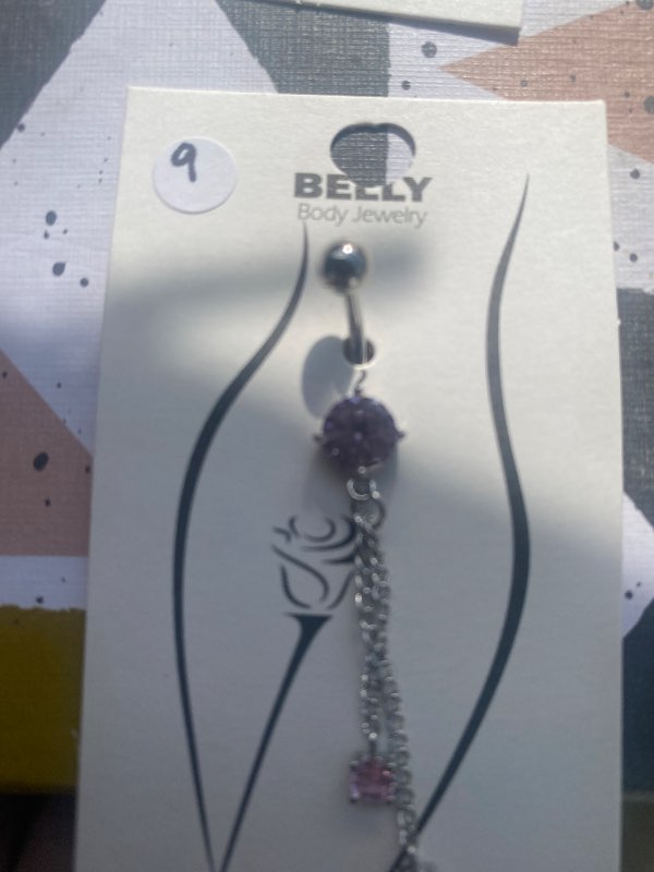 Stainless steel navel closure