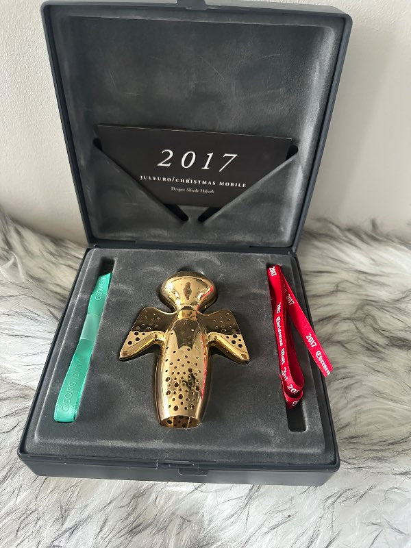 Georg Jensen jóla órói gull 2017 engill