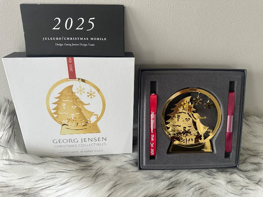 Georg Jensen jóla órói gull 2025