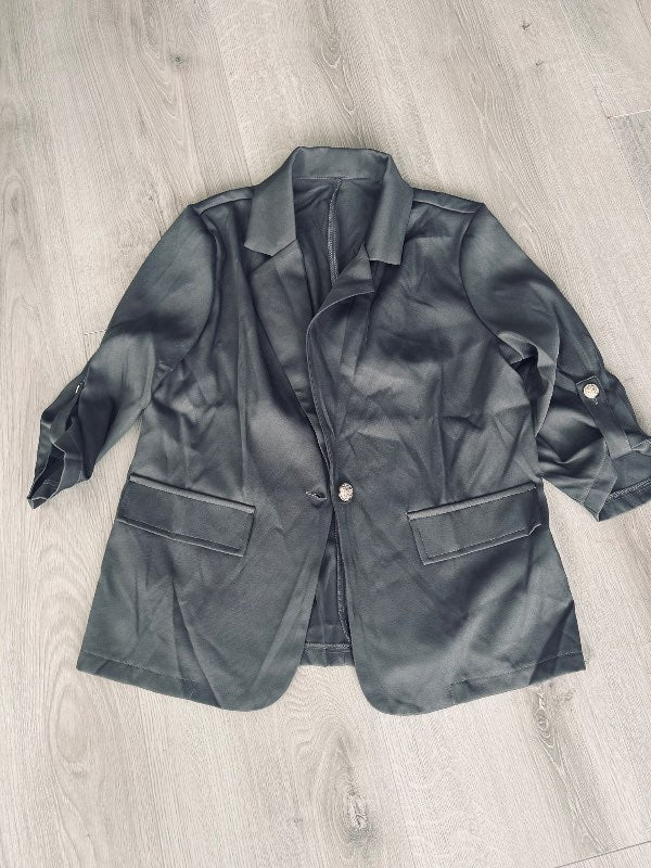 Sh grár þunnur blazer