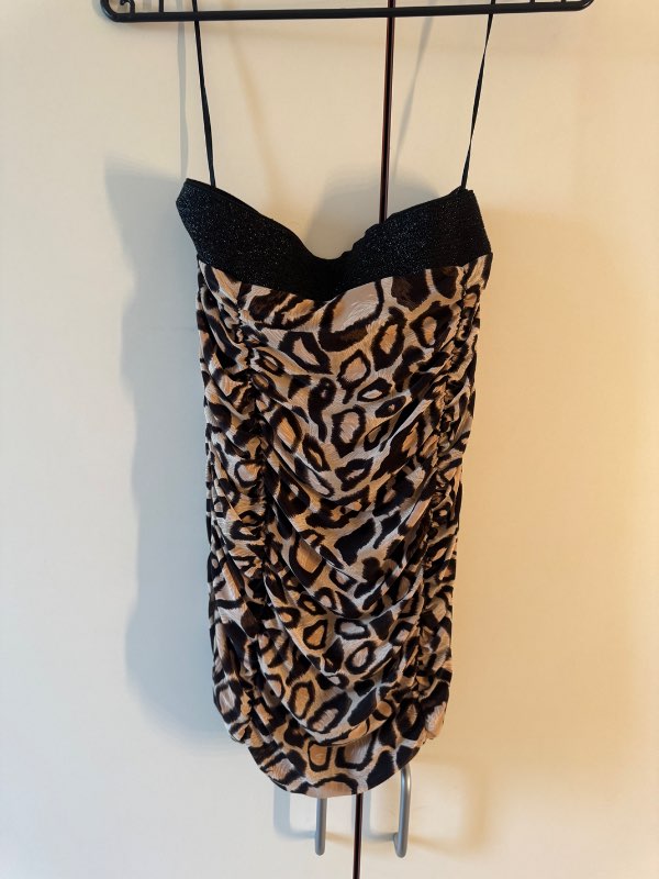 Leopard print toppur!