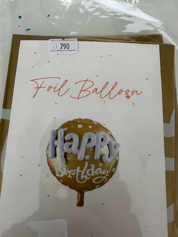 Happy Birthday blaðra