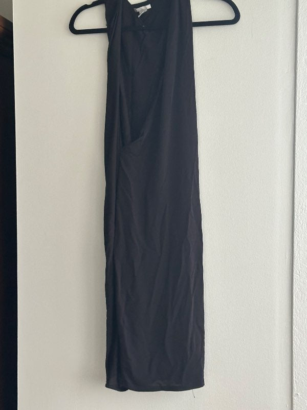 Svartur kjóll wrap/HM