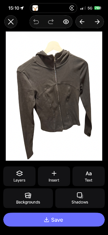 Gina tricot yoga peysa