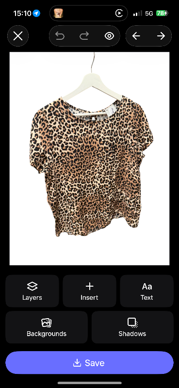 Vintage leopard bolur