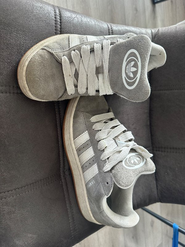 Gráir Adidas skór st.38 2/3