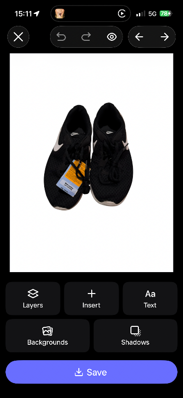 Nike skór