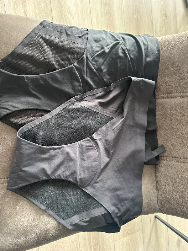 2 svartar túr nærbuxur XL bara þvegnar HEAVY