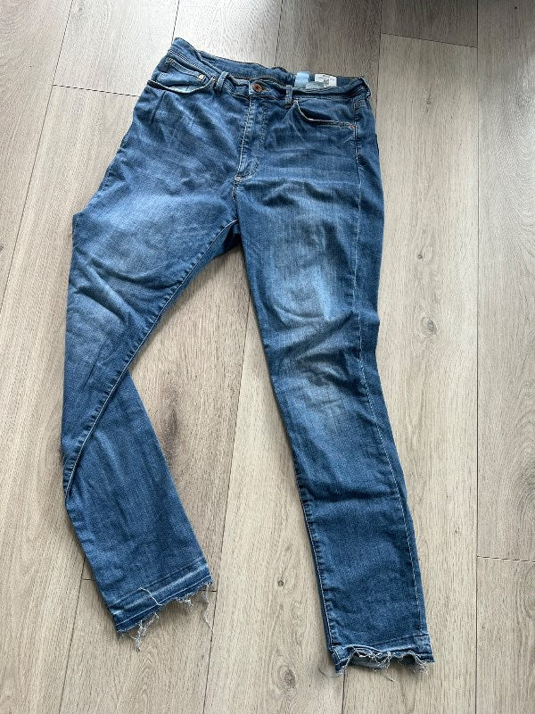 Mjúkar teyju gallabuxur 34/32