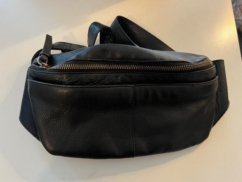 ekta leður mittistaska