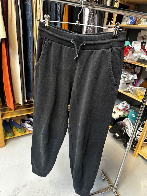 Joggingbuxur svartar - S