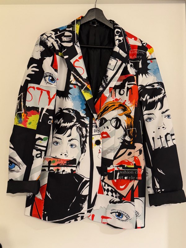 Munstraður blazer
