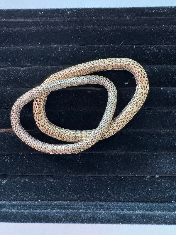 2x Armbönd gyllt