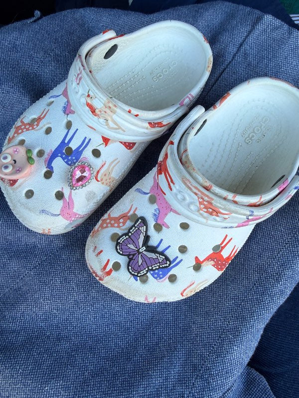 Crocs skór einhyrninga m/skrauti