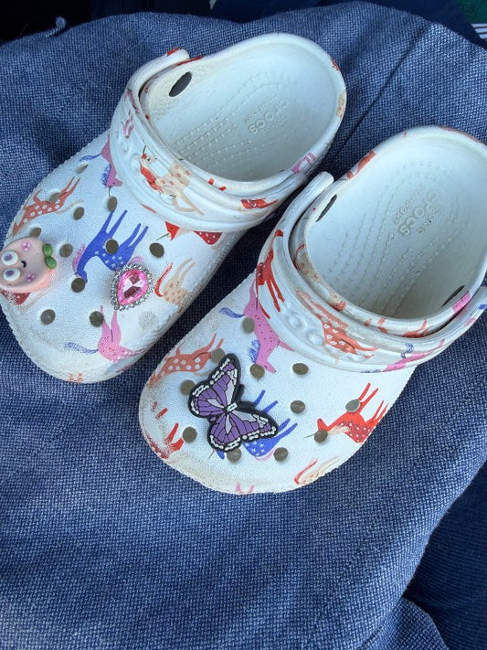 Crocs skór einhyrninga m/skrauti