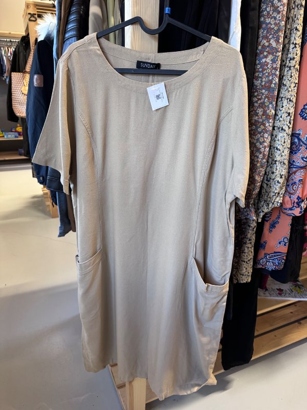 Sunday kjóll beige