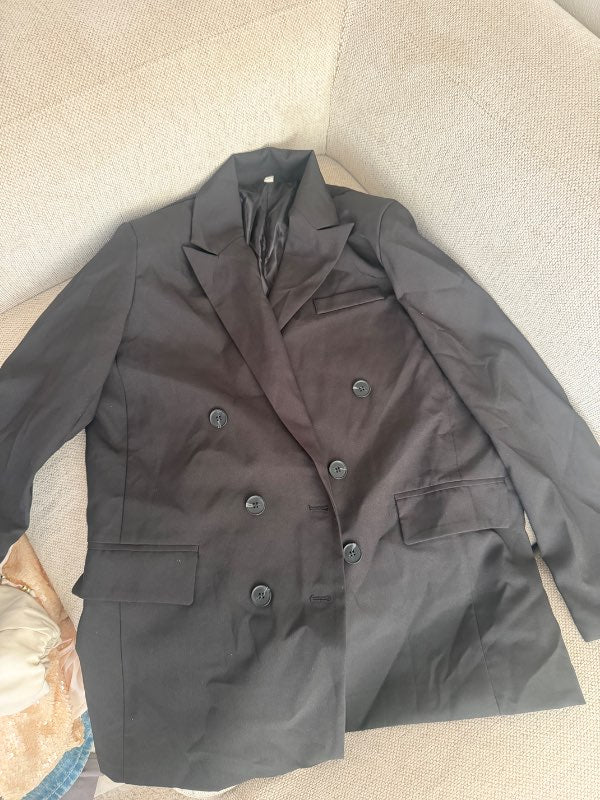 Svartur blazer