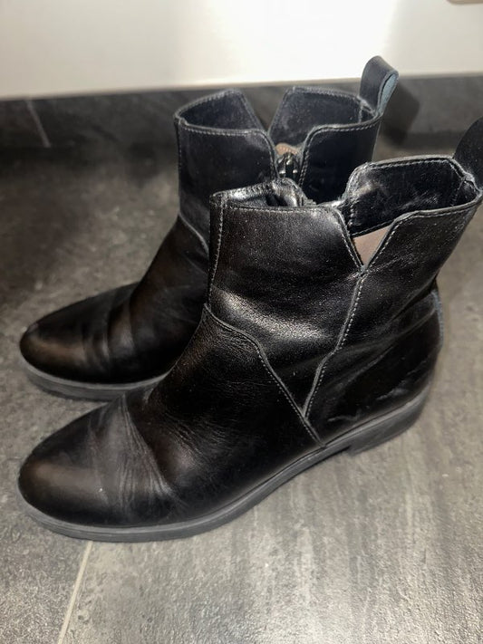 Wonders skór svartir