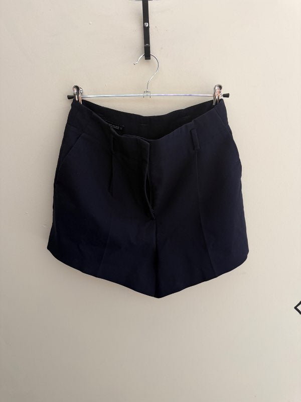 Dökkbláar stuttbuxur zara