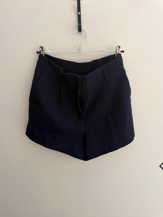 Dökkbláar stuttbuxur zara