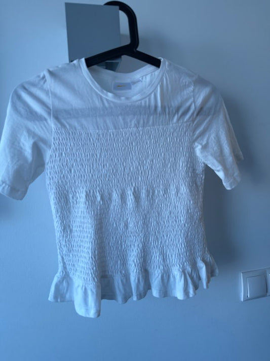Gina tricot hvítur bolur