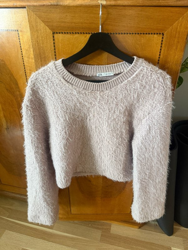 Zara cropped sweater