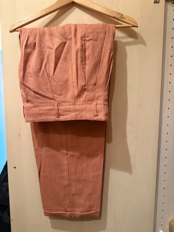 In Wear vintage-buxur appelsínugular
