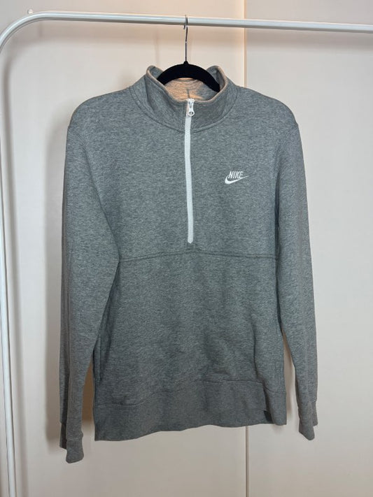 Nike hálfrennd peysa grá