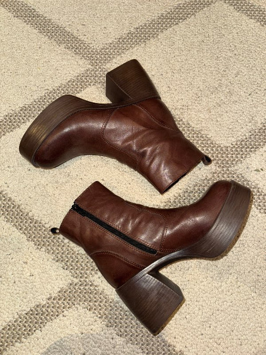 Jodis destroy hælar brúnir