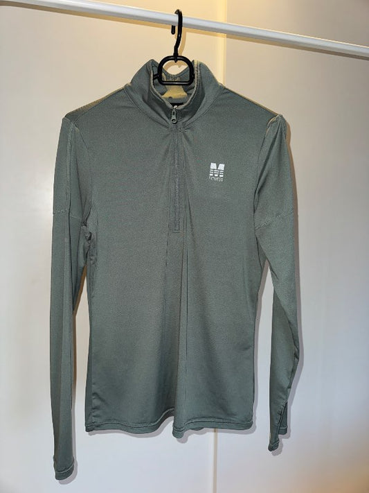 M fitness græn peysa