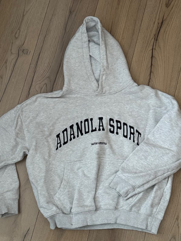 Adanola sport grá hettupeysa