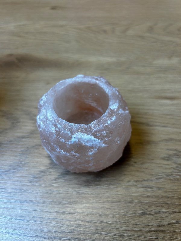 Kertastjaki úr saltstein