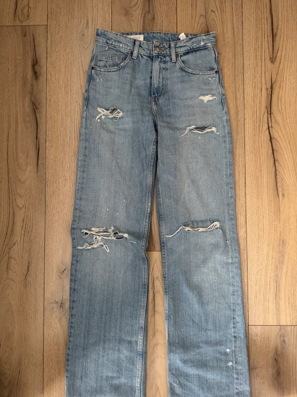 Zara rifnar gallabuxur
