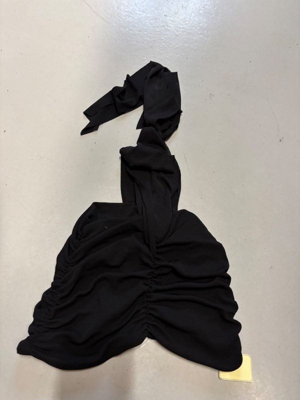ZARA Black Cropped Top